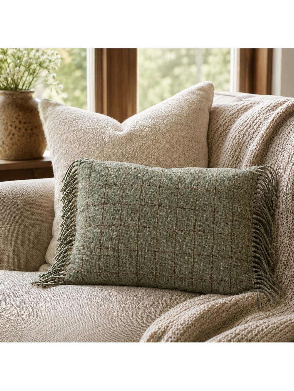 Lauren Ralph Lauren Shetland Manor Wool Throw Pillow
